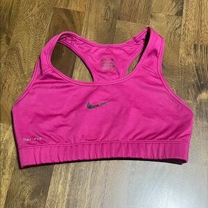 Nike Women's Magenta Dri-FIT Sports Bra